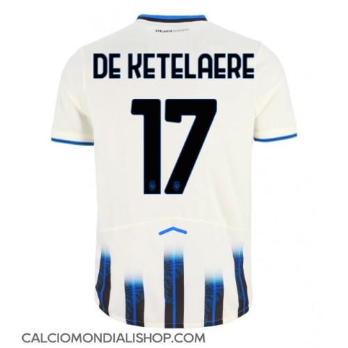 Maglie da calcio Atalanta Charles De Ketelaere #17 Seconda Maglia 2025-26 Manica Corta